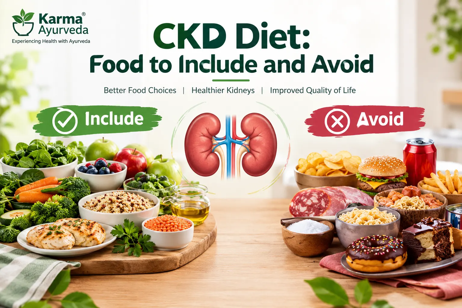 CKD Diet: Food to Include and Avoid